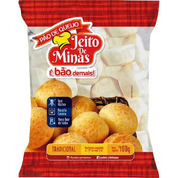 Pão de Queijo Tradicional 400g