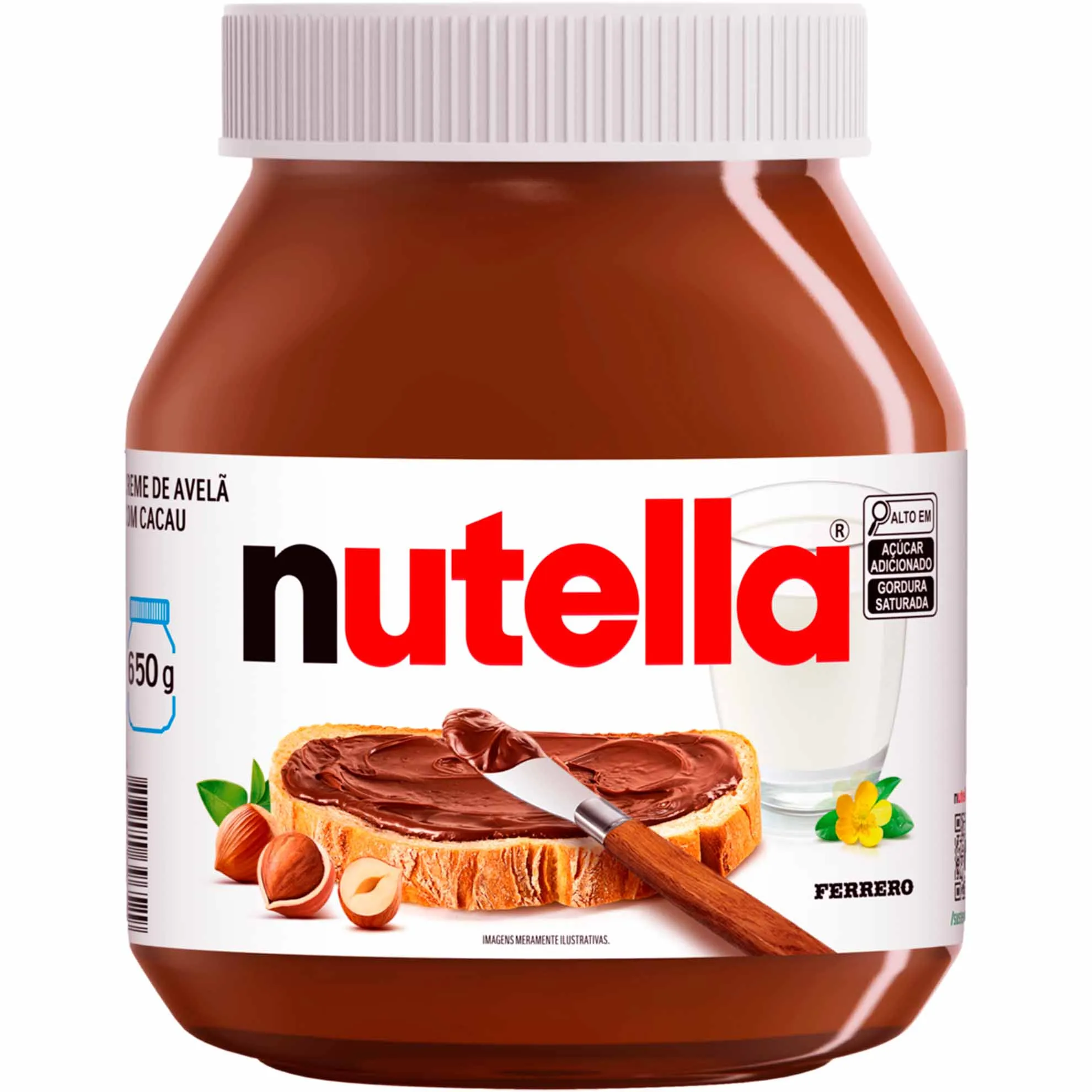Creme de Avelã Nutella 650g
